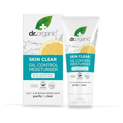 DR ORGANIC dr. Organic crema idratante viso, skin clear, 50 ml