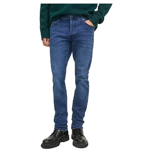 JACK & JONES jjiglenn jjoriginal sq 350 jeans, blu denim, 29w x 32l uomo