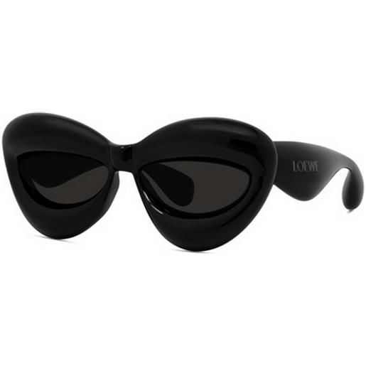 LOEWE occhiale da sole donna loewe lw 40097i originale garanzia italia 01a, 55