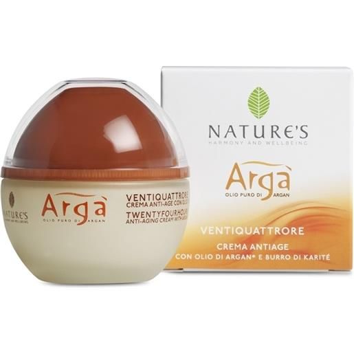 Arga' crema ventiquattro ore antiage 50 ml nature's