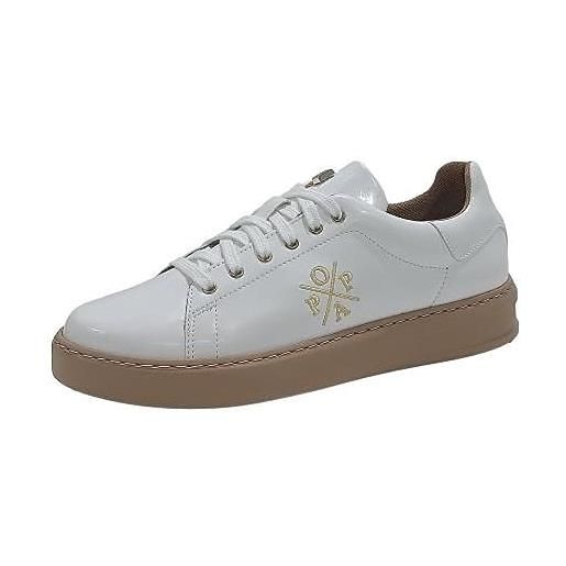 POPA sneaker vicort antik bianco, scarpe da ginnastica donna, 38 eu