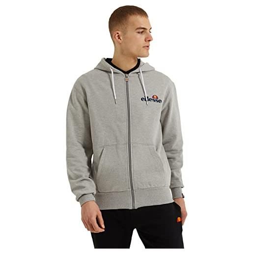 Ellesse briero hoodie felpa, grey marl (grigio), l uomo