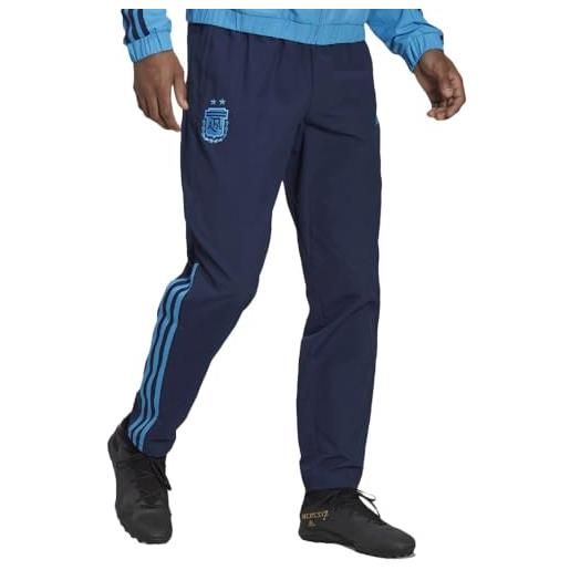 Adidas pantaloni da jogging da uomo, blu navy, 3940, blu marino, m