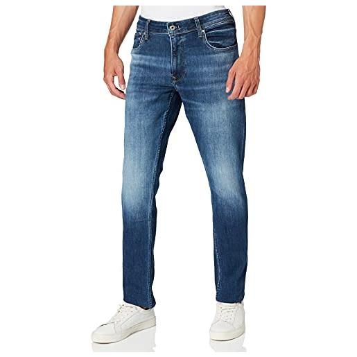 Pepe Jeans finsbury, jeans uomo, blu (denim-hi1), 33w / 30l