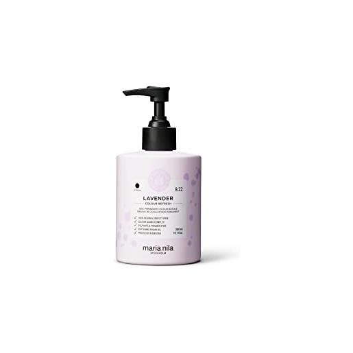 Maria Nila colour refresh, lavender 300 ml, maschera per capelli viola, pigmenti semi-permanenti, prodotto 100% vegano e senza solfati/parabeni
