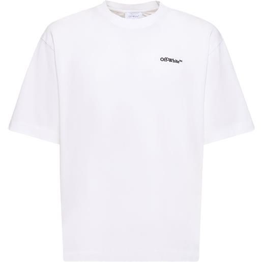 OFF-WHITE t-shirt tattoo arrow skate in cotone