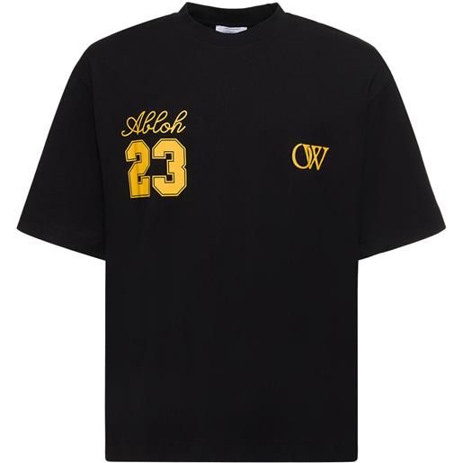 OFF-WHITE t-shirt ow 23 skate in cotone