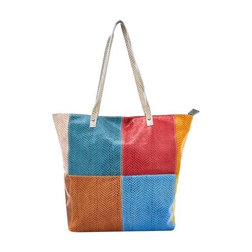 Sidona borse a tracolla, borsa donna, multicolore, einheitsgröße