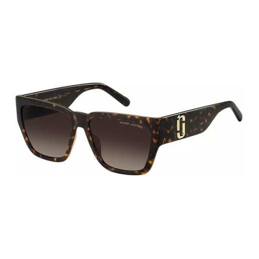 Marc Jacobs marc 646/s sunglasses, 80s/9o black white, 57 unisex