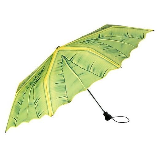 VON LILIENFELD® ombrello tascabile automatico portatile leggero stabile colorato tetto di palma