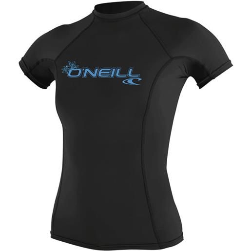 O'Neill women's basic s/s rash guard - maglia a compressione - donna