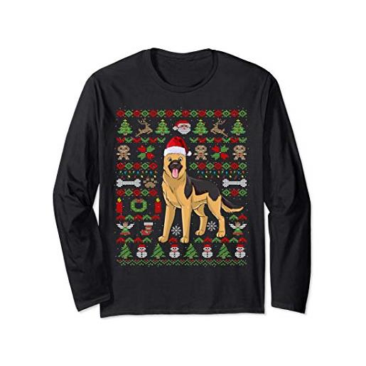 Divertenti abiti natalizi per cani brutt brutto regalo di natale per cani da pastore maglia a manica