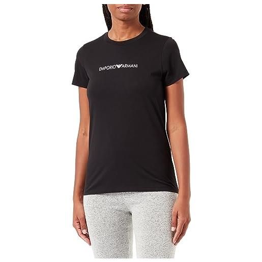 Emporio Armani maglietta da donna con logo iconic t-shirt, artico