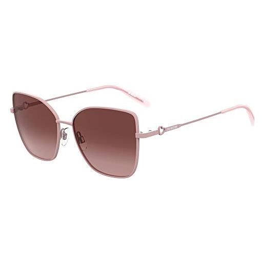Love Moschino mol056/s occhiali, rosa, 60 donna