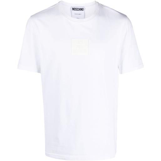 Moschino t-shirt con logo - bianco