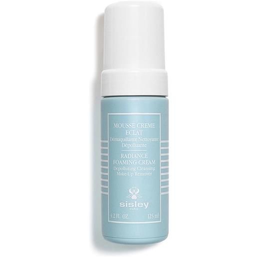 Sisley mousse creme eclat 125 ml mousse detergente struccante per il viso dispenser tutti i tipi di pelle