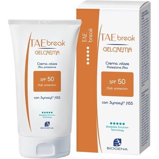 Tae break gelcrema spf50 crema solare protettiva 150 ml