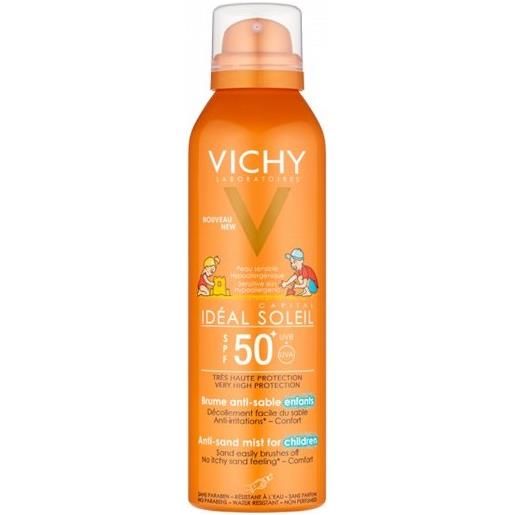 Vichy idéal soleil spray anti-sabbia bambini spf 50 protezione corpo 200 ml