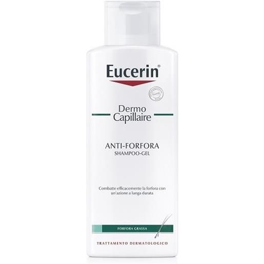Eucerin dermo. Capillaire shampoo gel antiforfora grassa 250 ml