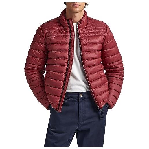 Pepe Jeans balle, piumino uomo, rosso (burgundy), l