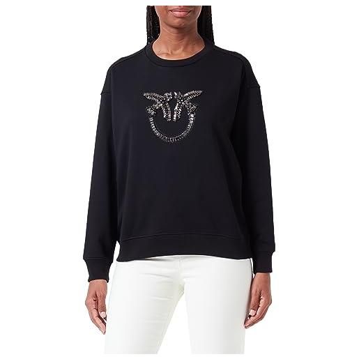 Pinko nelly maglia felpa logo bird r