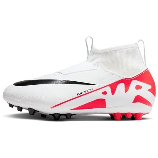 Nike jr zoom superfly 9 academy ag, alta, bright crimson white black, 35.5 eu