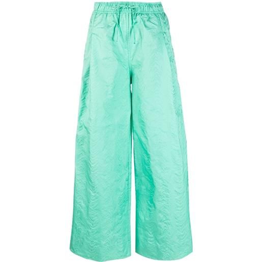 Essentiel Antwerp pantaloni sportivi ampi - verde