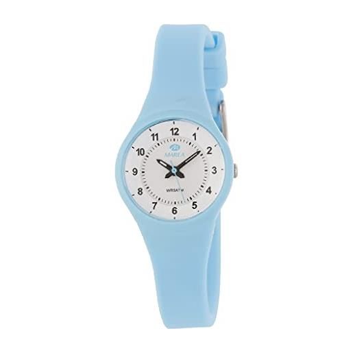 Marea orologio da donna ninteen s cinturino in silicone azzurro b35327/3, lilla, cinghia