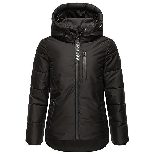 Navahoo giacca invernale da donna, trapuntata, taglia xs-3xl, nero , xs