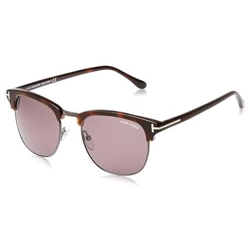 Tom Ford ft0248_pant_52a (53 mm) montature, marrón, 53 unisex-adulto