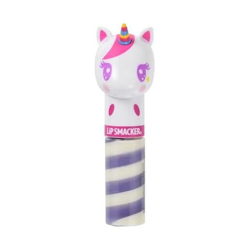 Lip Smacker lippy pals unicorno, lucidalabbra aromatizzato per bambini ispirato agli animali, sicuro da usare e senza colore, gusto unicorn frosting