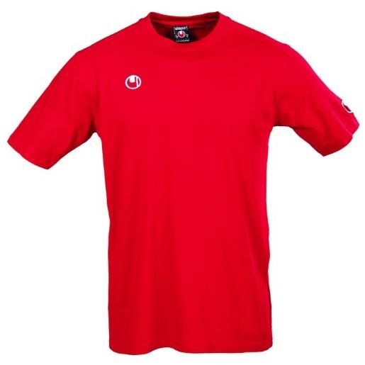 uhlsport, maglietta a maniche corte, rosso (rot), xxs