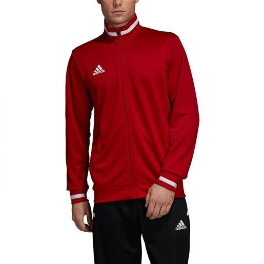 Adidas Badminton team 19 jacket suit rosso l / regular uomo