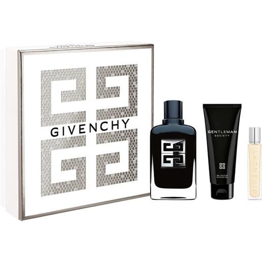 Givenchy gentleman society - edp 100 ml + gel doccia 75 ml + edp 12,5 ml