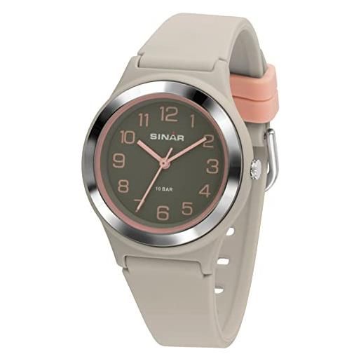 Sinar xb-48-5 - orologio sportivo analogico al quarzo, da ragazza, impermeabile fino a 10 bar