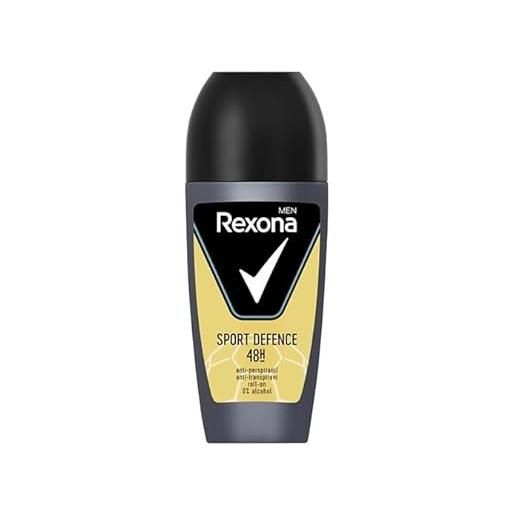 Rexona men deodorante roll-on sport defence motion sense - 50 ml