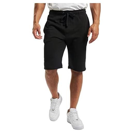 Urban Classics basic sweatshorts, pantaloncini uomo, nero (black 00007), xxl