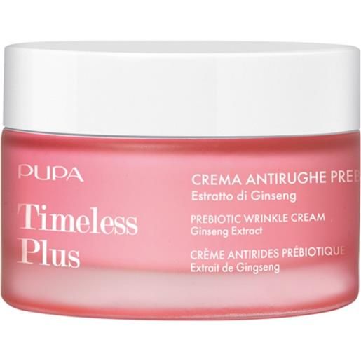 Pupa timeless plus crema antirughe prebiotica 50 ml