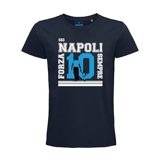 GIL S.R.L. official product ssc napoli - t-shirt di padre in figlio