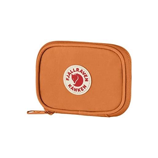 Fjällräven, kanken - portafoglio per carte di credito per uso quotidiano, arancione speziato, standard size, sportivo