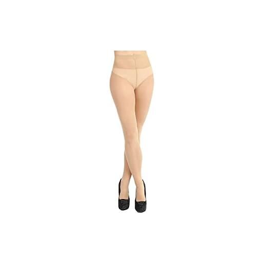 Wolford individuale 10 collant, 10 den, beige (cosmetic 4273), s donna