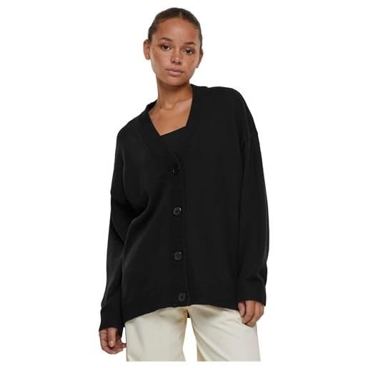 Urban Classics ladies big oversized cardigan maglione, black, xxl donna