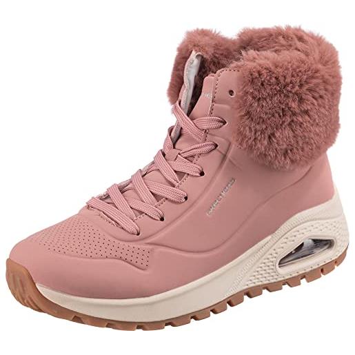Skechers, winter boots donna, pink, 36 eu