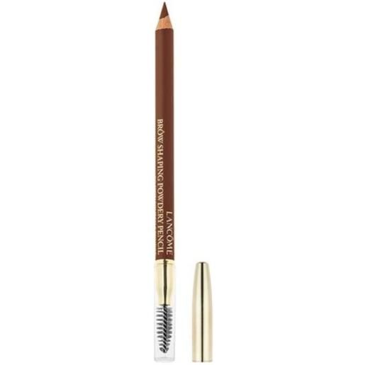 Lancôme matita per sopracciglia con pennello brôw shaping powdery pencil 1,19 g - tester 10 black