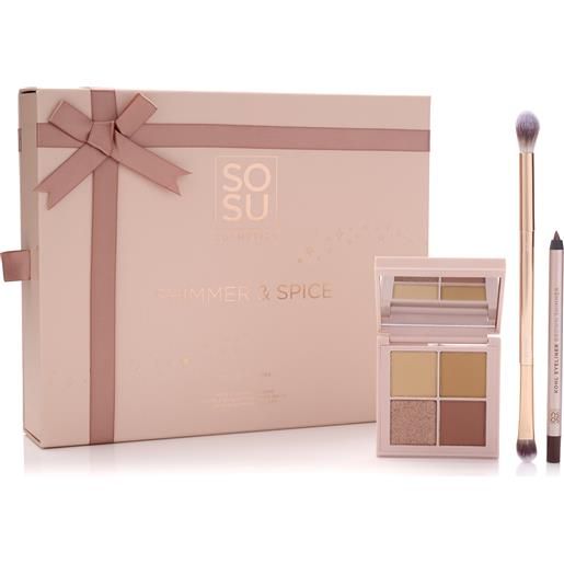SOSU Cosmetics set regalo shimmer & spice set