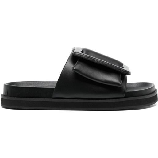 Senso sandali nola con fibbia - nero