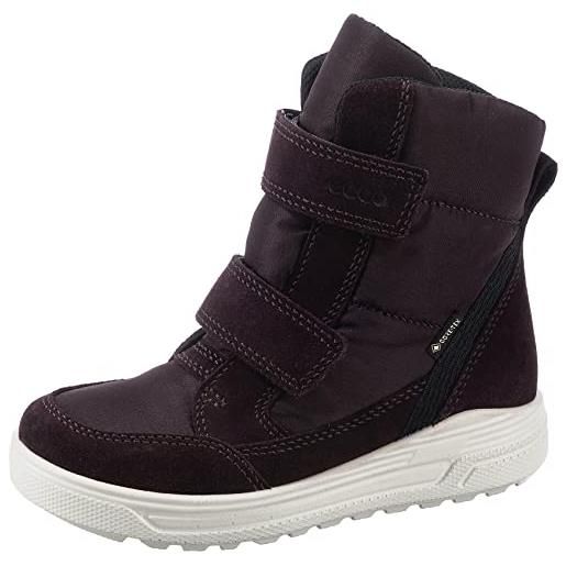 ECCO urban snowboarder, stivaletto mid-cut, rosa in legno, 38 eu