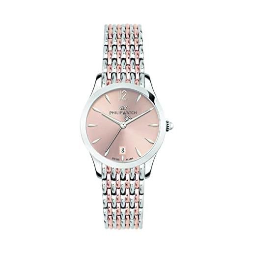 Philip Watch grace orologio donna, tempo e data, 32mm