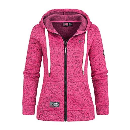 Geographical Norway - pile donna talerte, fucsia, xl