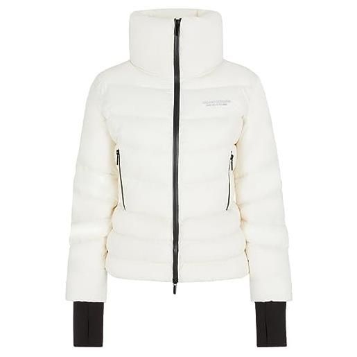 Armani Exchange limited edition we beat as one funnel neck puffer jacket giacca shell, iso, l donna